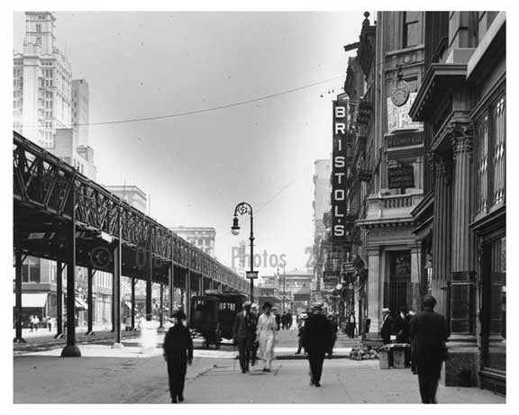 6th Avenue & West 39th Street - Midtown Manhattan - NY 1914 B Old Vintage Photos and Images