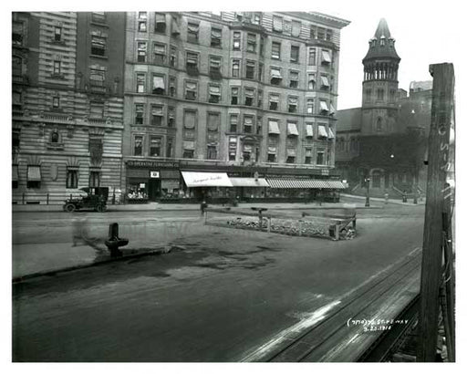 72nd Street & Broadway - Upper West Side - New York, NY 1910 Old Vintage Photos and Images