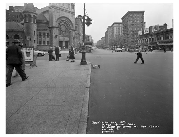 78th & Broadway - Upper West Side - Manhattan - New York, NY Old Vintage Photos and Images