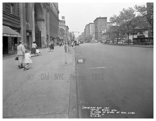 79th & Broadway  - Upper West Side - Manhattan - New York, NY Old Vintage Photos and Images