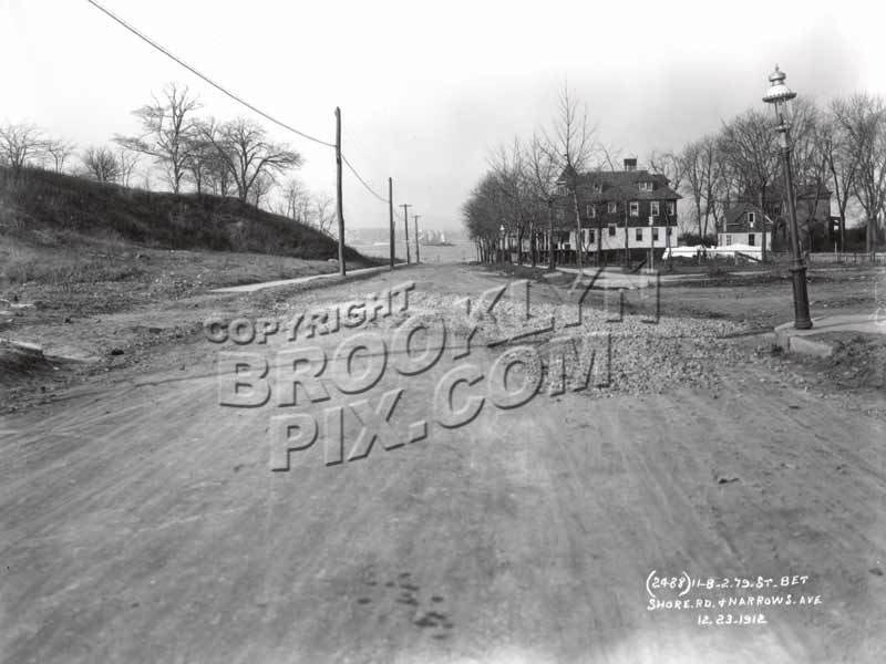 79th Street looking to Narrows Avenue and New York Bay, 1912