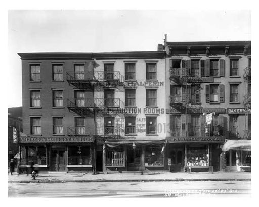7th Ave between 26th & 27th Streets - Chelsea  NY 1914 B Old Vintage Photos and Images