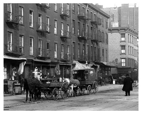 7th Avenue between 20th & 21st Streets - Chelsea - Manhattan  1914 B Old Vintage Photos and Images