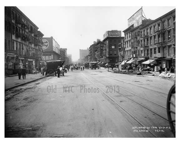 7th Avenue & between 23rd & 24th Street - Manhattan  1914 Old Vintage Photos and Images