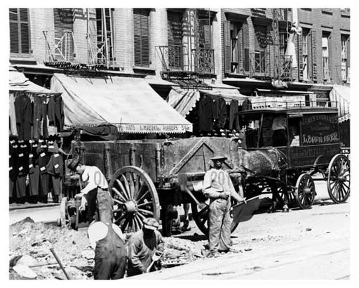 7th Avenue between 29th & 30th Streets - Chelsea - Manhattan  1914 Old Vintage Photos and Images