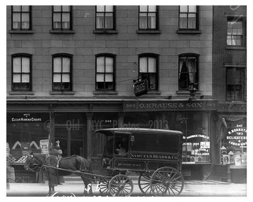 7th Avenue between 29th & 30th Streets - Chelsea - NY 1914 B Old Vintage Photos and Images