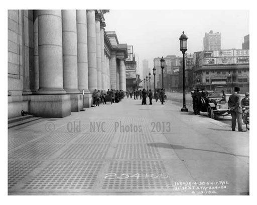 7th Avenue between 31st & 32nd Streets  - Chelsea - Manhattan 1914 C Old Vintage Photos and Images