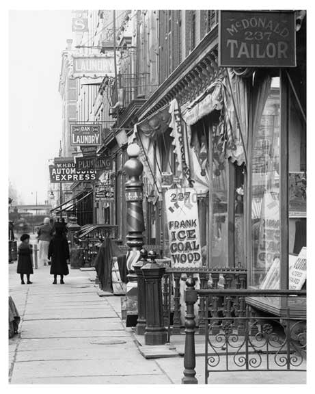 7th Avenue between &  36th Street  - Midtown Manhattan - 1915 A Old Vintage Photos and Images