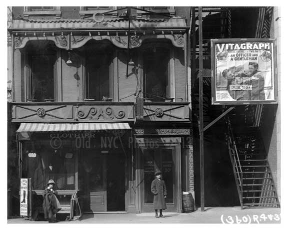7th Avenue between 41st & 42nd Street - Midtown Manhattan - NY 1914 B Old Vintage Photos and Images