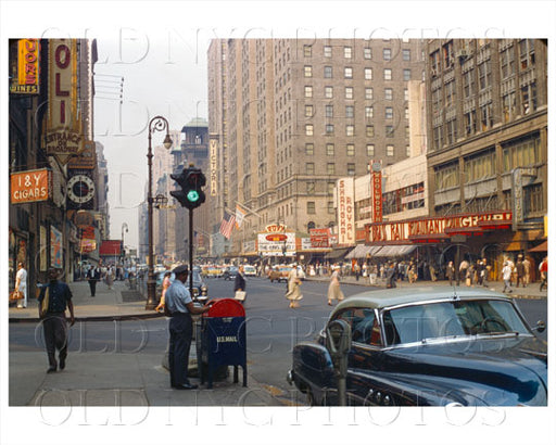 7th Avenue Mailman 1950s Old Vintage Photos and Images