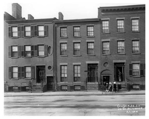 83, 85, 87 Varick Street  - Tribeca  NY 1914 Old Vintage Photos and Images