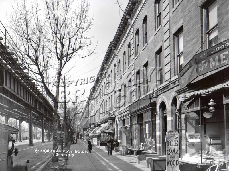 86th Street NE from near 21st Avenue, 1917