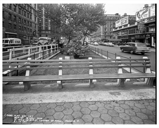 87th Street & Broadway 1957 - Upper West Side - Manhattan - New York, NY Old Vintage Photos and Images