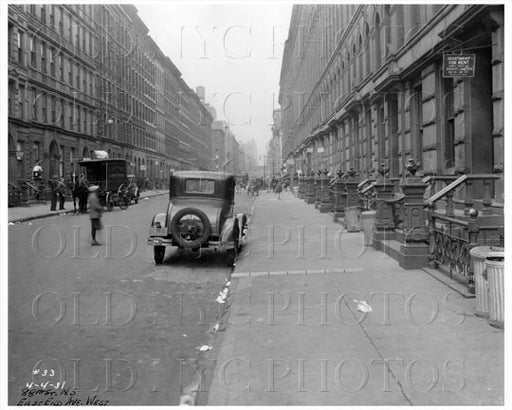 88th St & East End Ave West Manhattan NYC 1931 Old Vintage Photos and Images