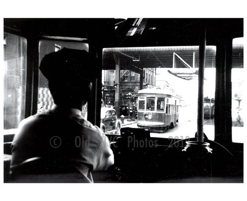 8th Ave & Church Ave. Trolley Line 1949 Old Vintage Photos and Images