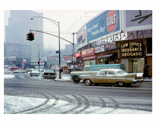 8th & West 110th Street 1963 - Morningside Heights - Manhattan - New York, NY Old Vintage Photos and Images