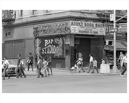 Adult book store Manhattan 1970