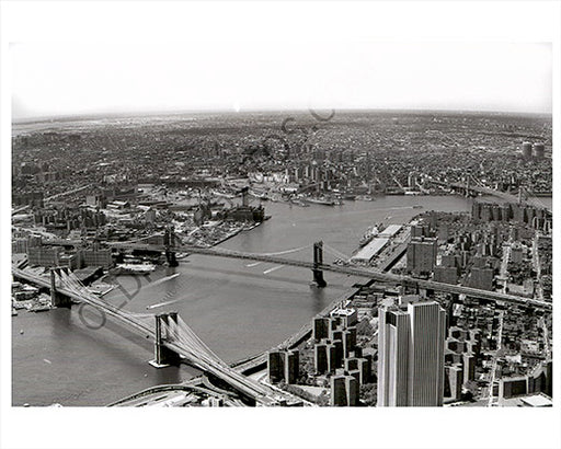 Brooklyn Bridge river view
