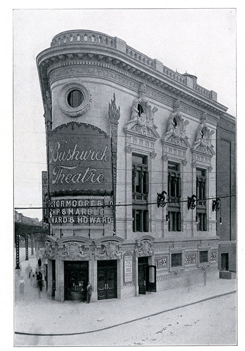 Bushwick Theater 1396 Broadway at Howard Avenue Bedford Stuyvesant 1915