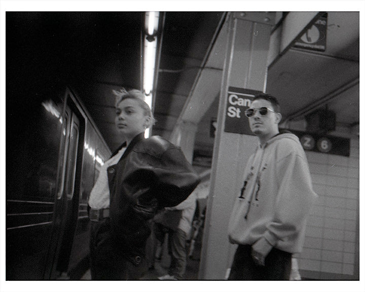 Canal Street Subway Stop - NYC 1989