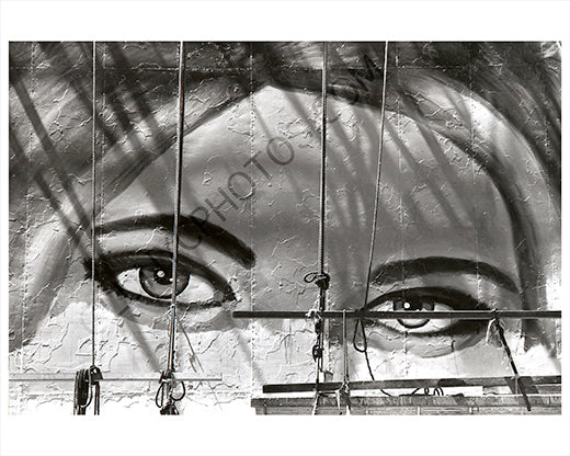 Graffiti wall mural street artist Manhattan 1970s