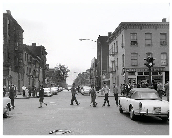 Grand Street from Humboldt Street Williamsburg 1962