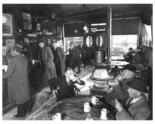 McSorley's Ale House, 15 East 7th Street, Manhattan - 1937