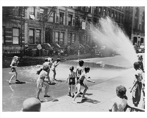 Escape the heat of the East Side, NYC - 1943