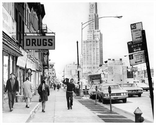 Flatbush Avenue, Park Slope Brooklyn - 1970