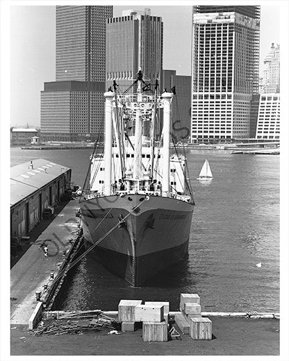 Ship on Dock Manhattan
