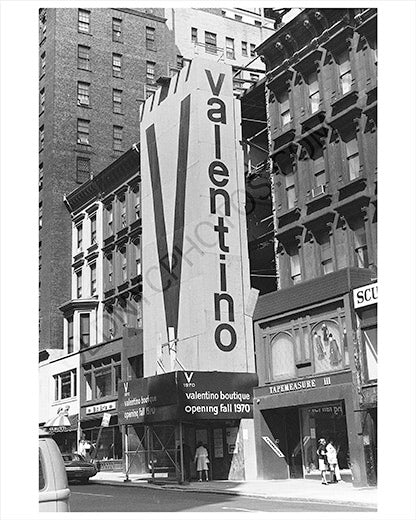 Valentino 1970 NYC