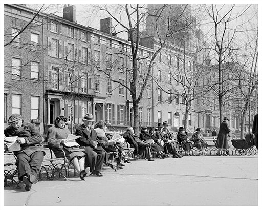Washington Street New York City - 1943