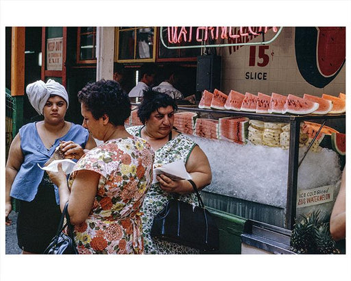Watermelon Stand Lower East Side NYC 1960s Photos, Images & Pictures