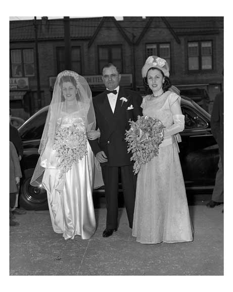 A wedding in Bensonhurst Brooklyn NY 1948