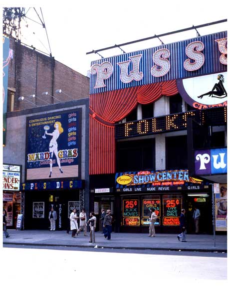 Adult Theaters in 1970s Times Square M Old Vintage Photos and Images