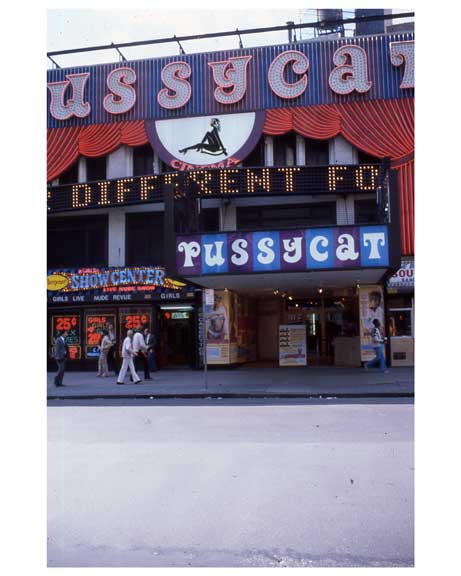 Adult theaters near 1970s Times Square XXX1 Old Vintage Photos and Images