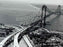 Aerial view of Fort Hamilton and Verrazano-Narrows Bridge near completion in 1964 Old Vintage Photos and Images