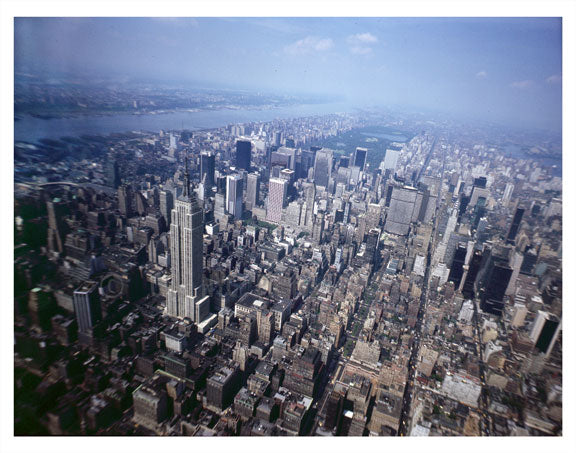 Aerial view of Manhattan II Old Vintage Photos and Images