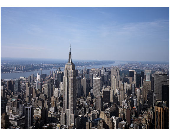 Aerial view of Midtown NYC Old Vintage Photos and Images