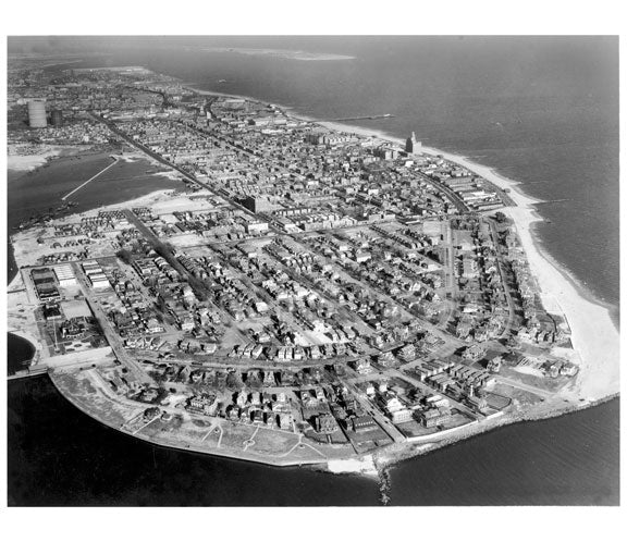 Aerial view of Seagate Old Vintage Photos and Images