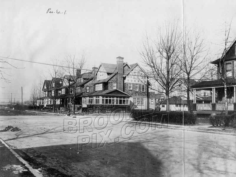 Albemarle Rd looking west to East 3rd Street, 1916 Old Vintage Photos and Images