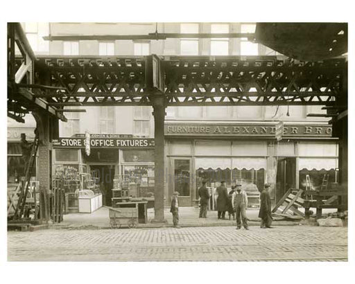 Alexander Bros. Furniture - The Bowery - between Grand & Hester Street 1915 Old Vintage Photos and Images