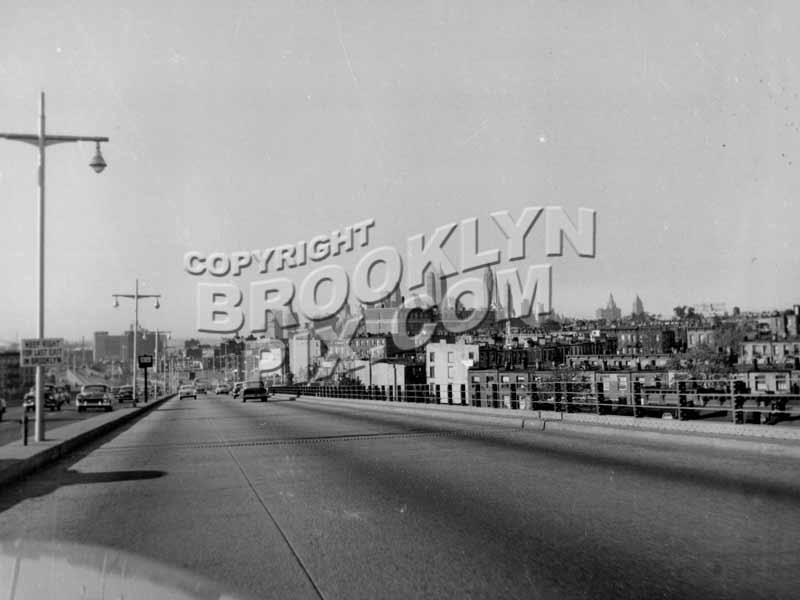 Along the Gowanus Expressway, late 1950s II Old Vintage Photos and Images