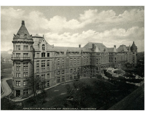 American Museum of Natural History - Central Park West Old Vintage Photos and Images