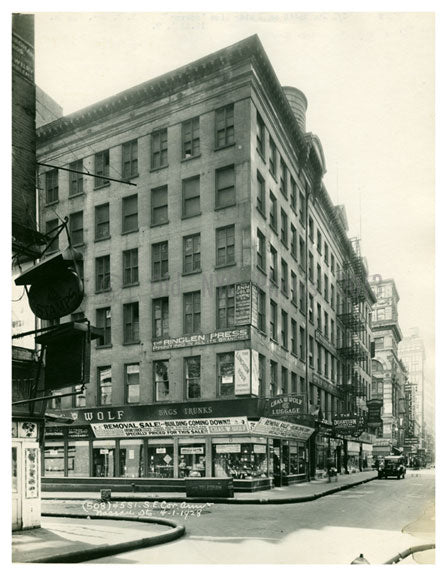 Ann & Nassau St. Old Vintage Photos and Images