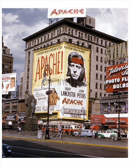 Apache' Times Square Old Vintage Photos and Images