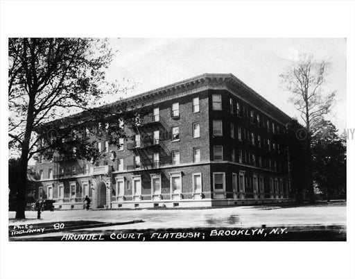 Arundel Court Flatbush, Brooklyn Old Vintage Photos and Images