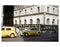 Yellow Taxis passing in front of Astor Bar Old Vintage Photos and Images