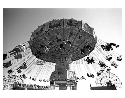 Astroland Park - Coney Island 1970s Old Vintage Photos and Images