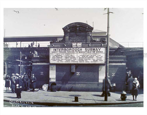 Atlantic Avenue Station 2 East New York - Brooklyn NY Old Vintage Photos and Images